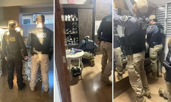 Gaeco investiga policial militar por apoio a organização criminosa em Santa Fé e Maringá