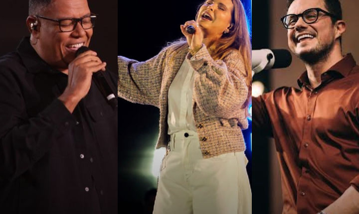 Maringá recebe Aline Barros, Anderson Freire e Deive Leonardo em evento gospel