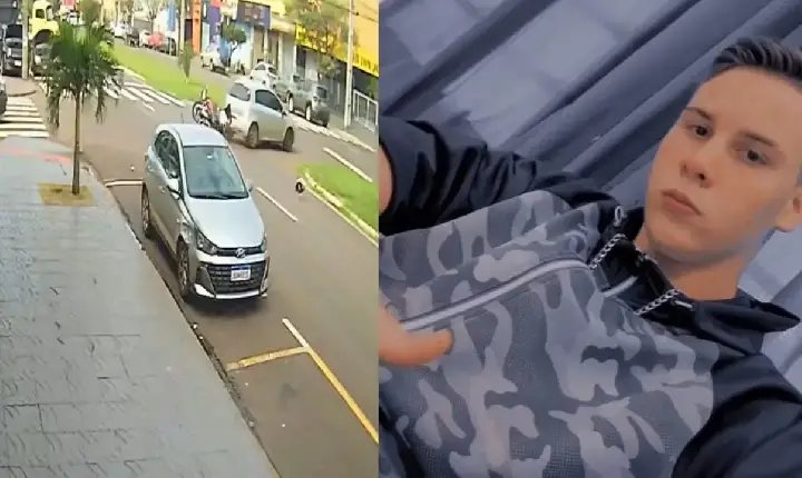 Motociclista que morreu em acidente em Maringá é identificado; jovem de 20 anos entregava marmita