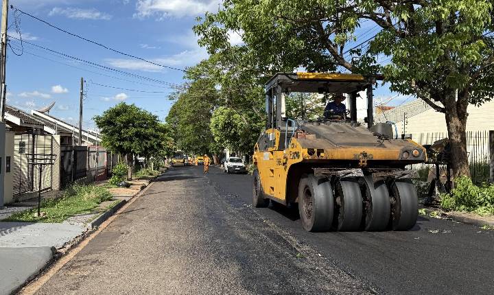 Prefeitura de Maringá inicia recapeamento de vias no Jardim Paris