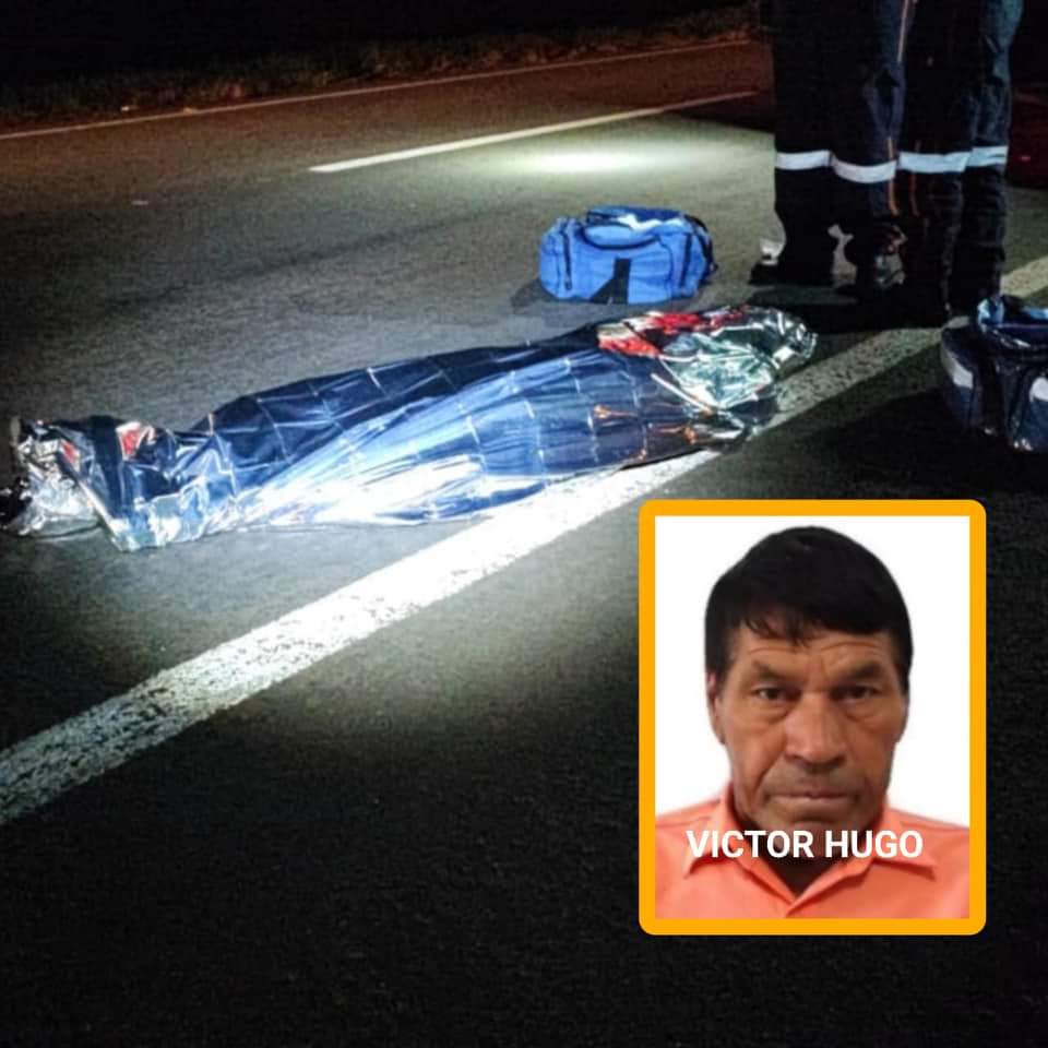 Idoso de 68 anos morre atropelado na rodovia PR-317 em Floresta