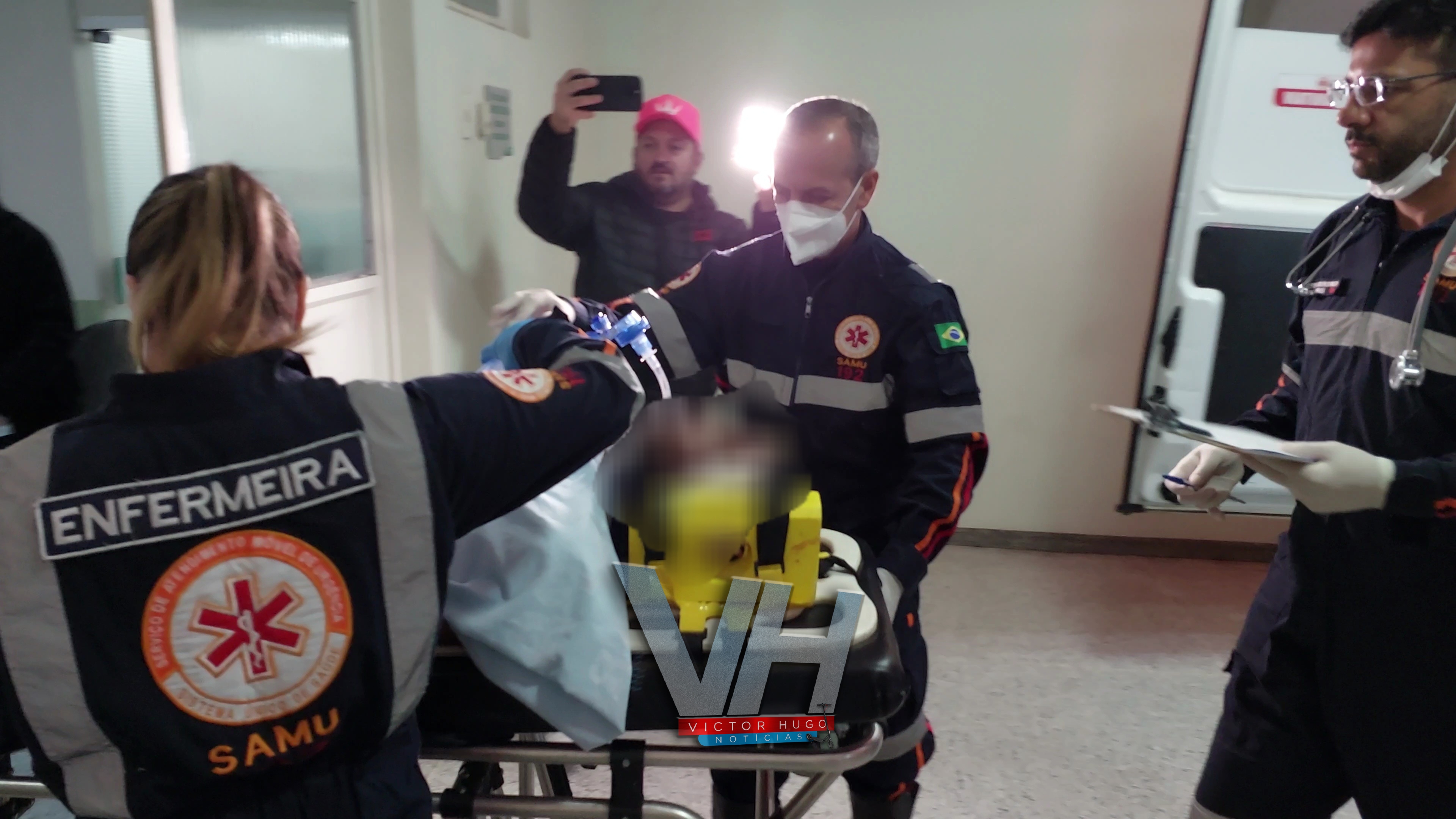 Homem é intubado após ser brutalmente agredido no Jardim Independência em Sarandi