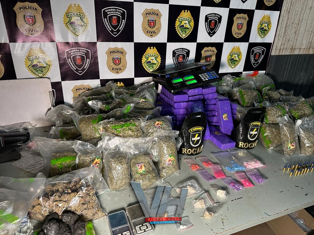 Homem é preso com mais de meio milhão em drogas no Jardim Castelo em Sarandi