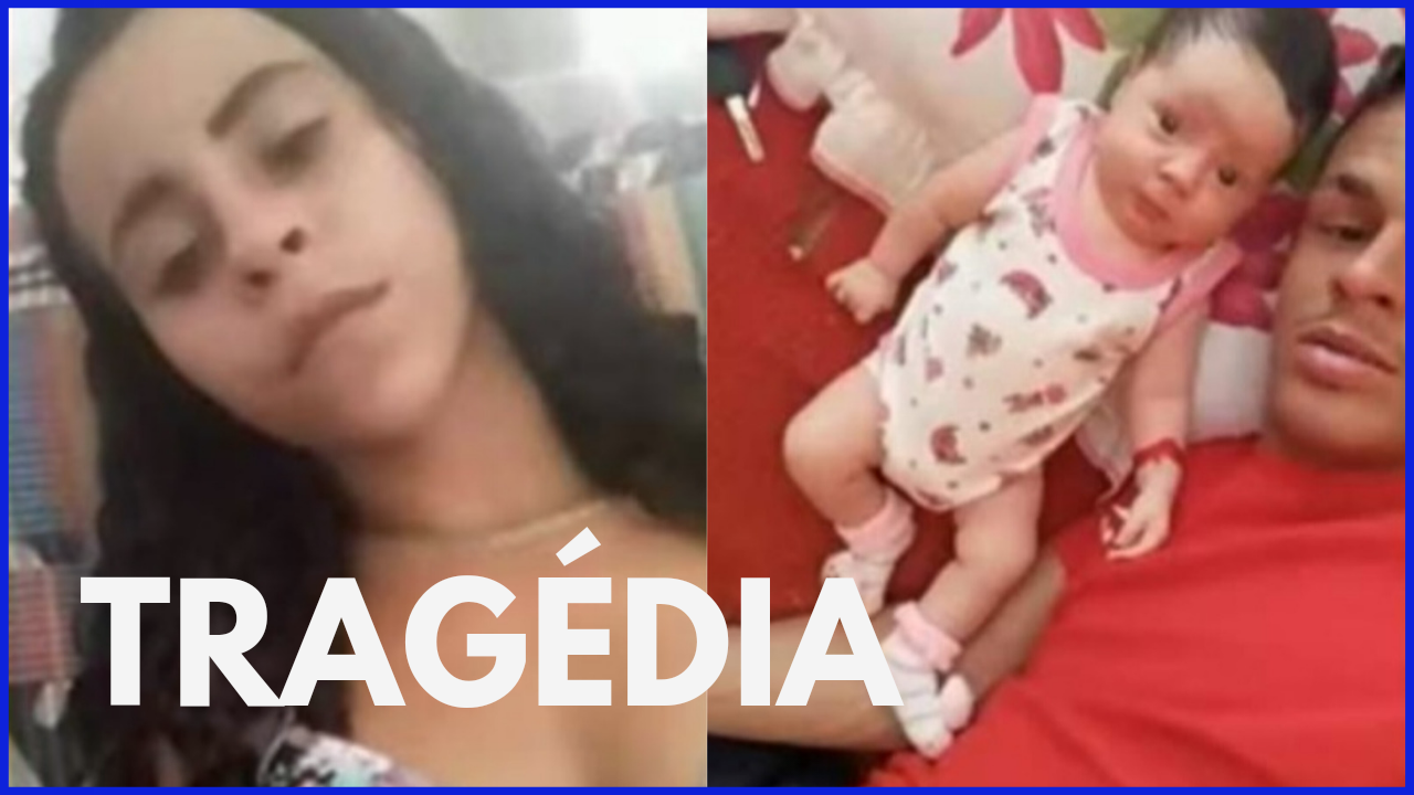 Pai e filha de 45 dias morrem após serem baleados em Maringá; A mãe da menina também ficou ferida.