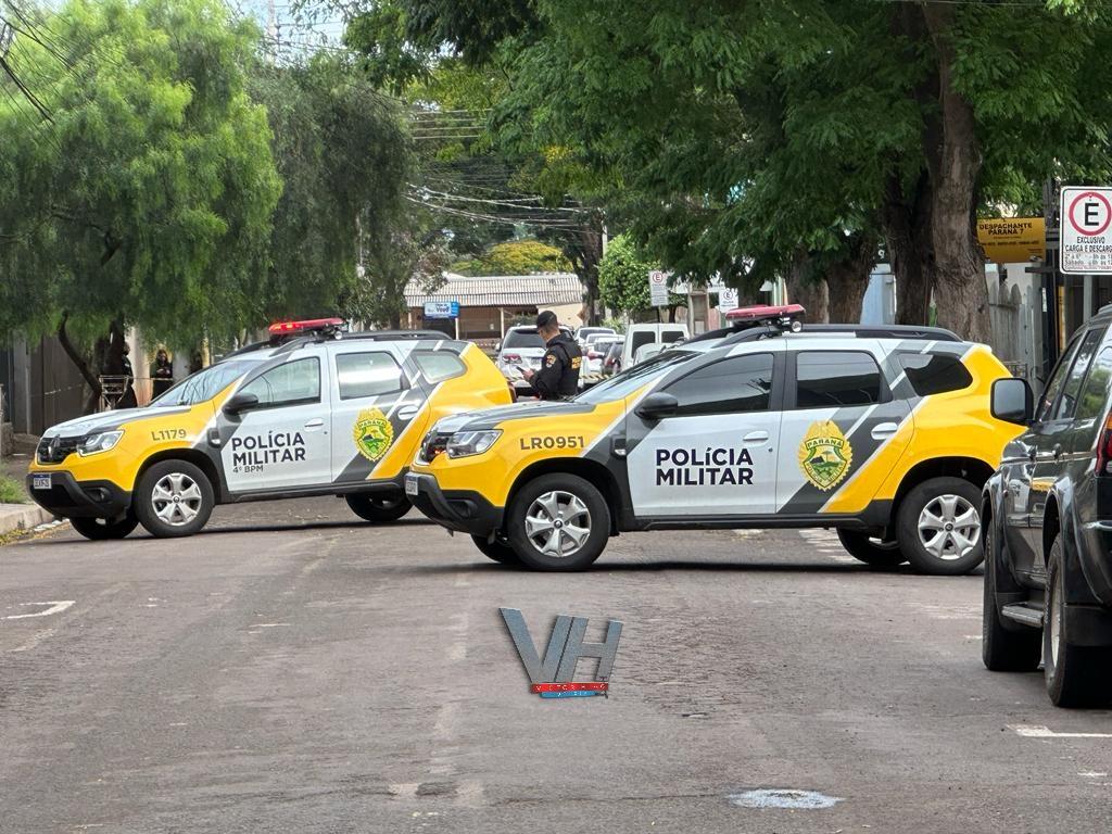 Granada é deixada na Delegacia da Polícia Civil de Sarandi
