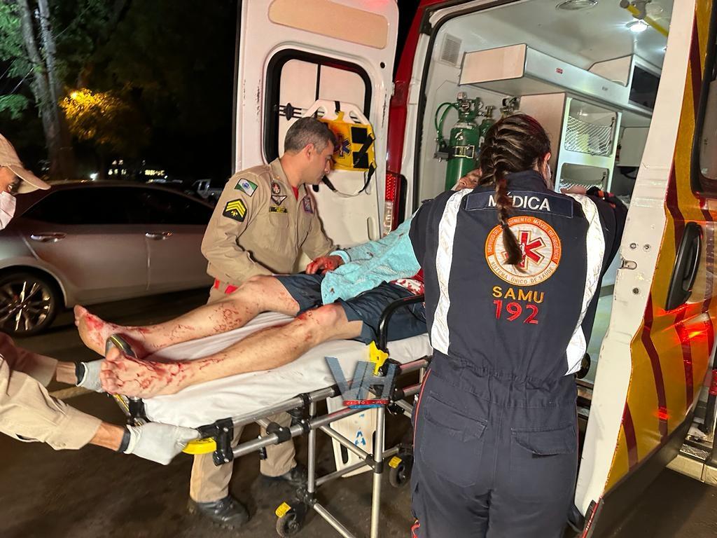 Não aceitando fim do relacionamento, homem esfaquea atual da ex-mulher em Maringá