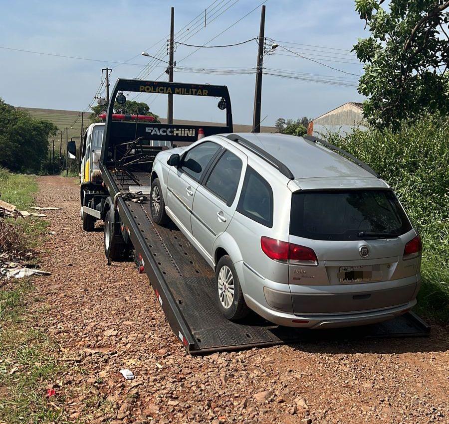 Bandidos armados e encapuzados roubam mercadorias do Paraguai em Maringá
