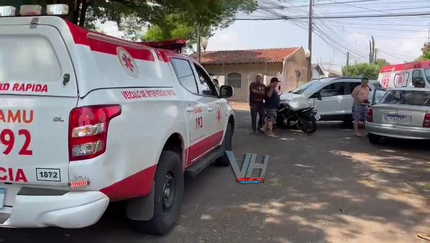 Motociclista vai buscar doces para distribuir a crianças e sofre acidente grave em Sarandi