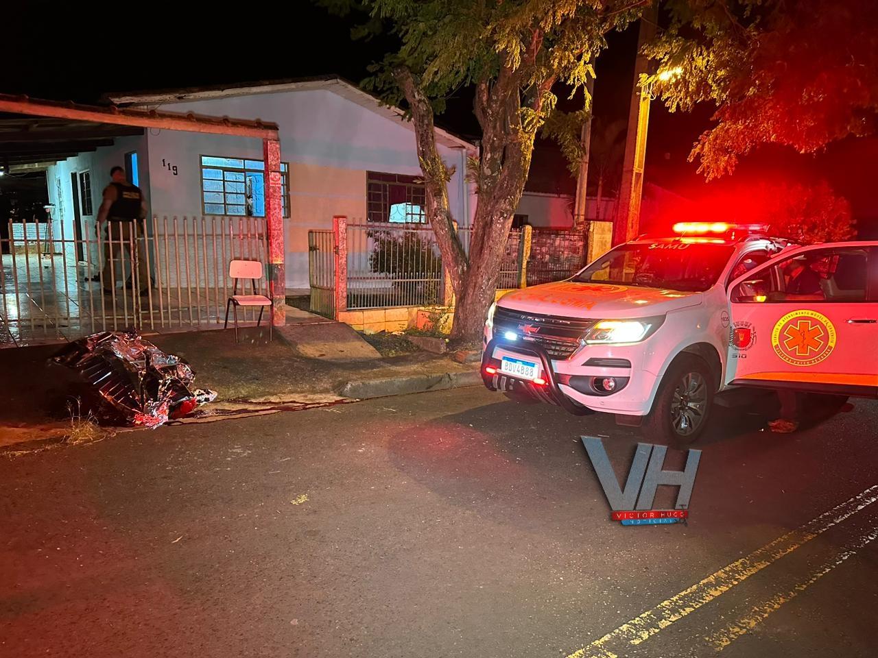 Mulher mata vizinho a facadas em Iguatemi