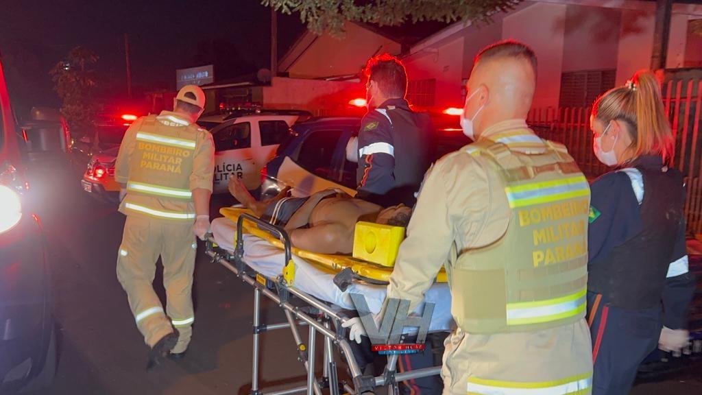 Jovem de 24 anos é baleado após ter casa invadida por atiradores no jardim Cometa em Sarandi