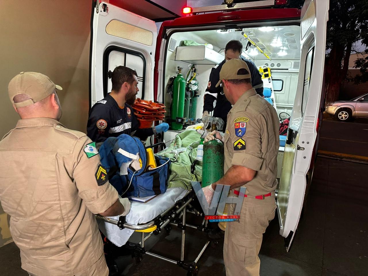 Menino de 5 anos é intubado após cair e se afogar em piscina em Sarandi