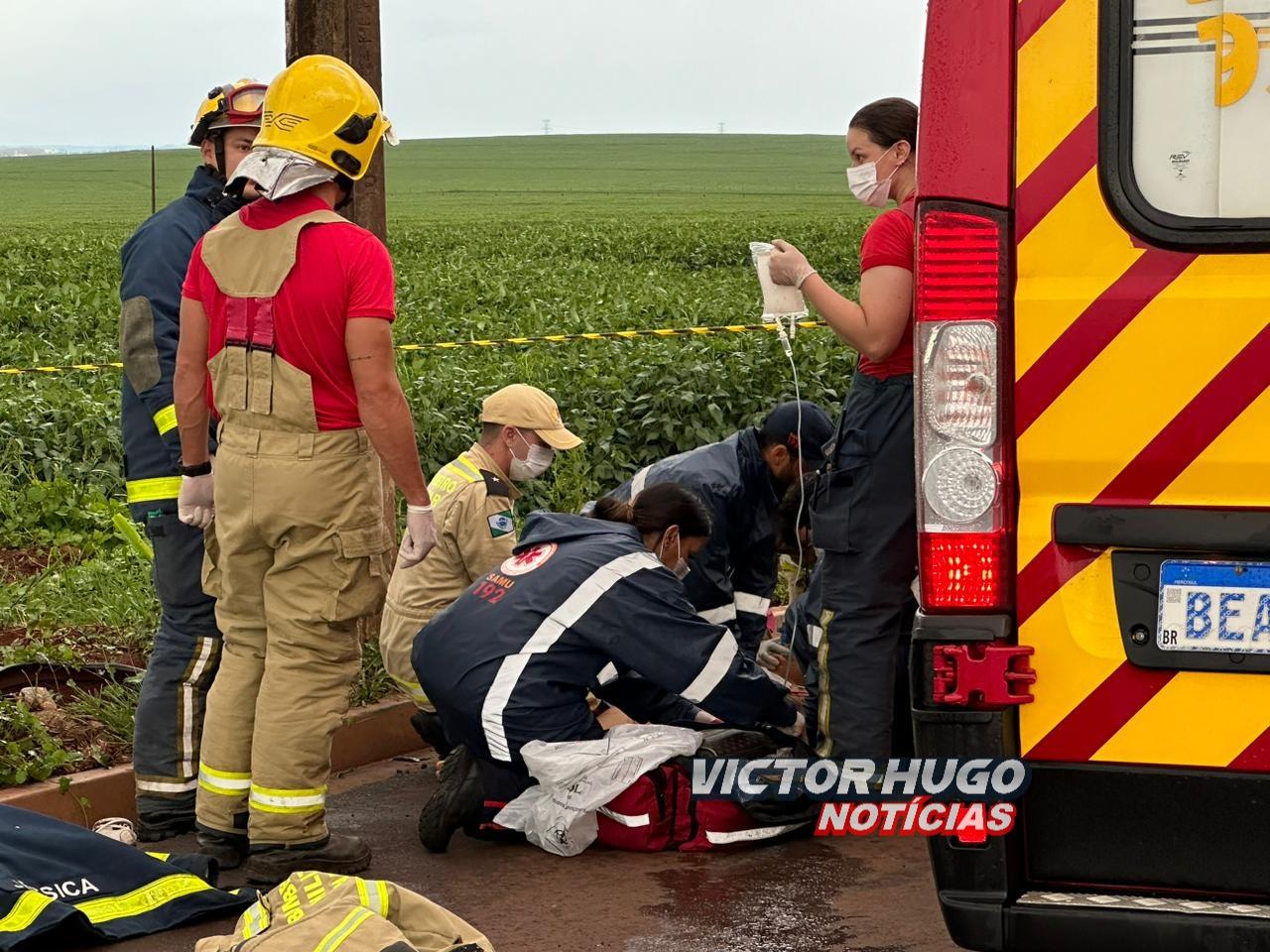 A caminho do cemitério para visitar filho que morreu a um mês mulher morre em acidente de moto em Sarandi