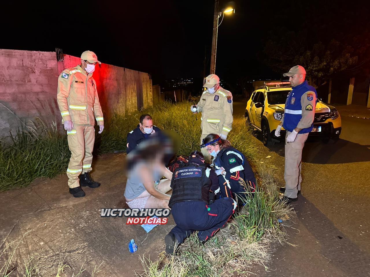 No lugar do filho mãe é baleada por criminosos em Maringá