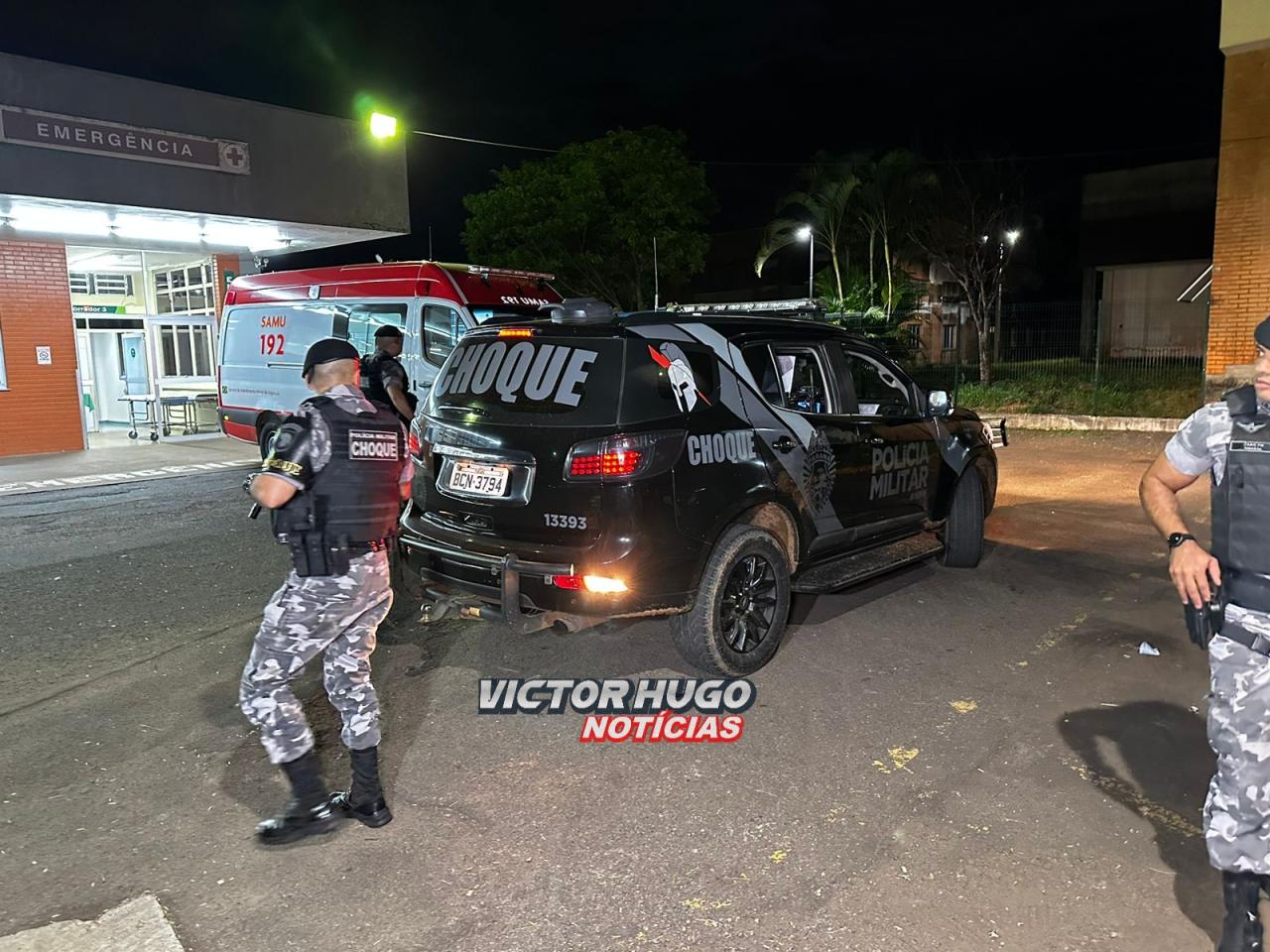 Jovem de 27 anos é baleado durante atentado a tiros em Iguatemi