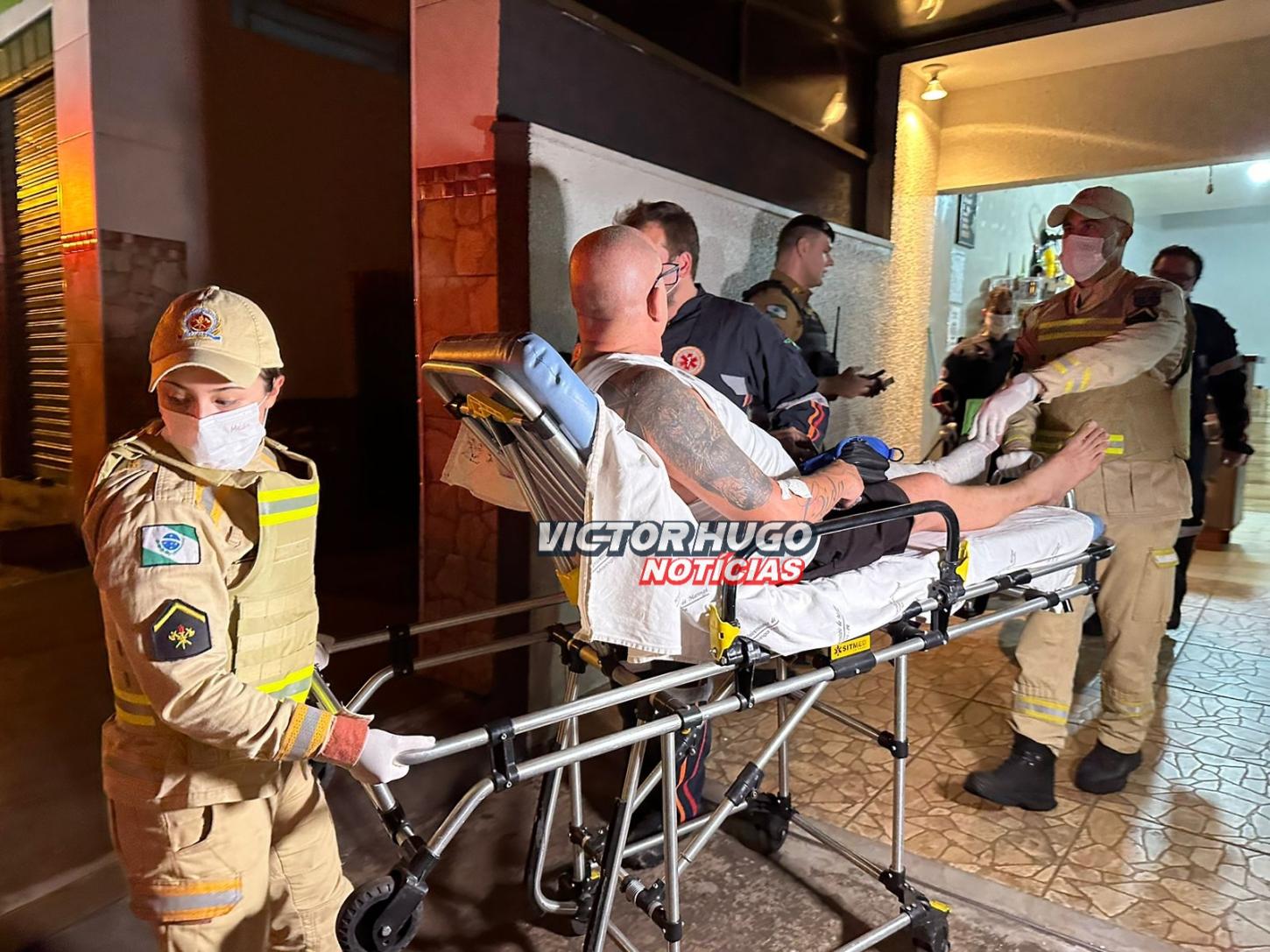 Dono de bar é baleado durante tentativa de homicídio no Jardim Universal em Sarandi