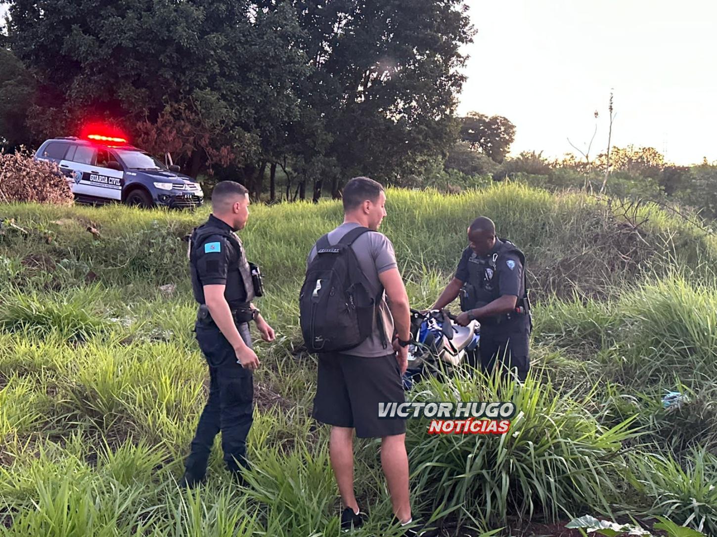 Moto furtada é recuperada por GCM de folga em Sarandi