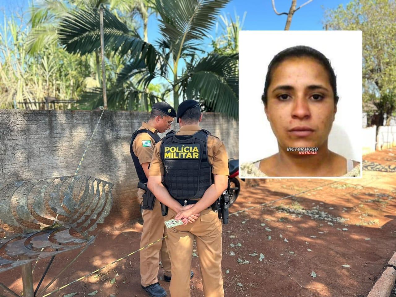 Mulher é morta com tiro no pescoço em Ivatuba