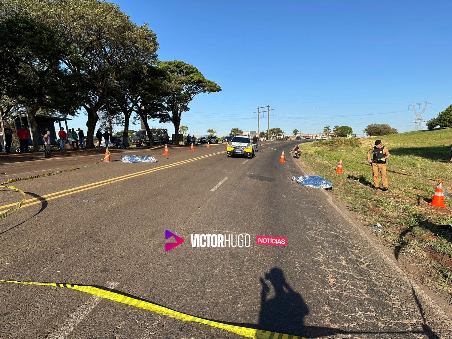 Duas pessoas perdem a vida após acidente no Contorno Sul em Maringá