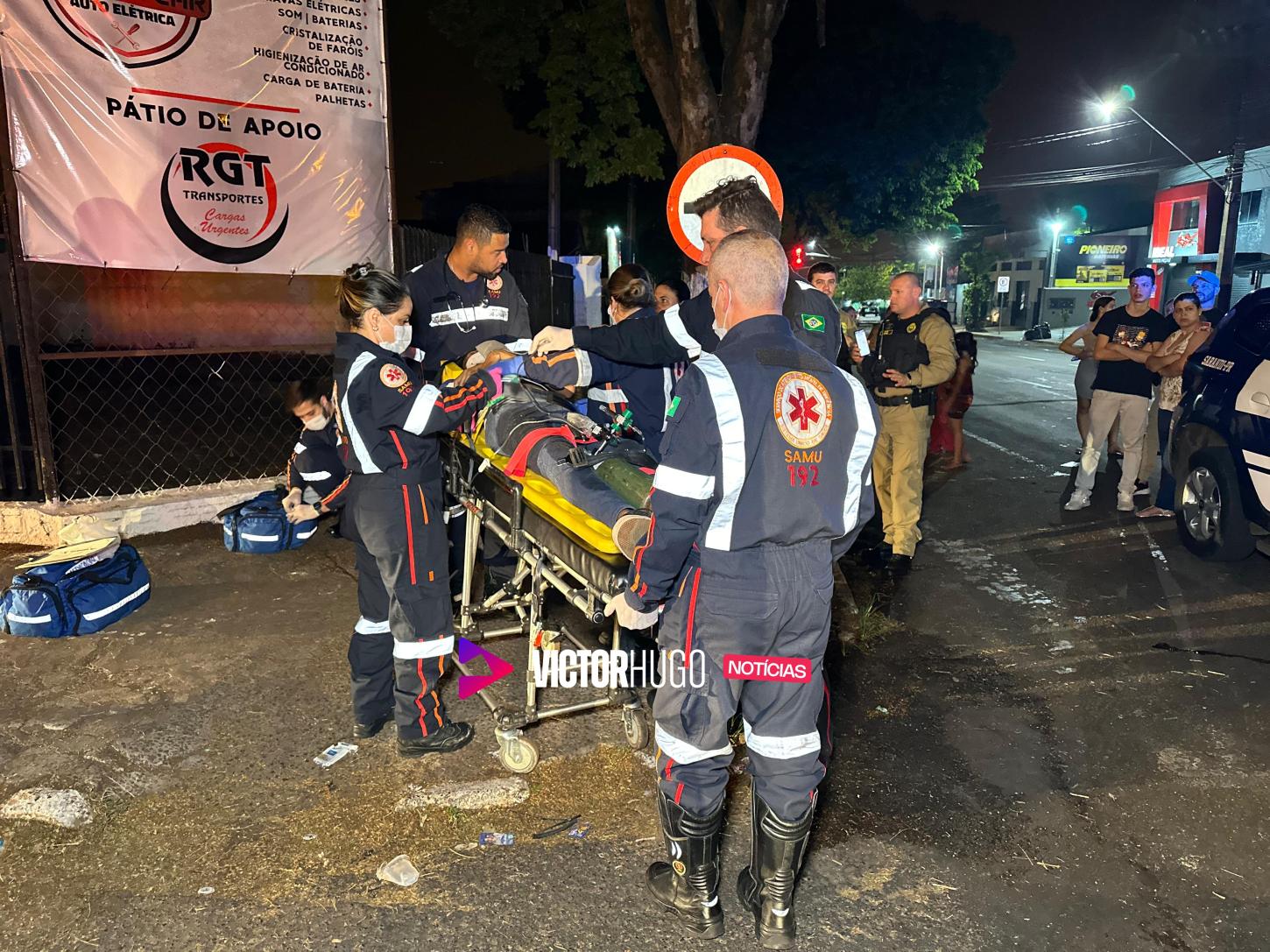 Jovem é brutalmente espancado com socos e garrafadas em Sarandi