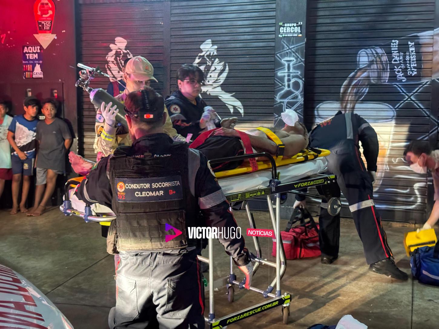 Homem é esfaqueado após agredir companheira com panelada na cabeça em Sarandi