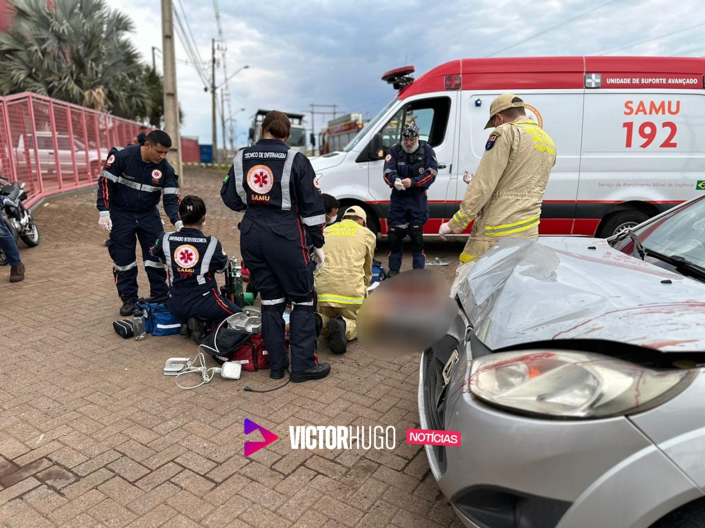 Motociclista morre em acidente grave na manhã deste sábado no Contorno Sul de Maringá