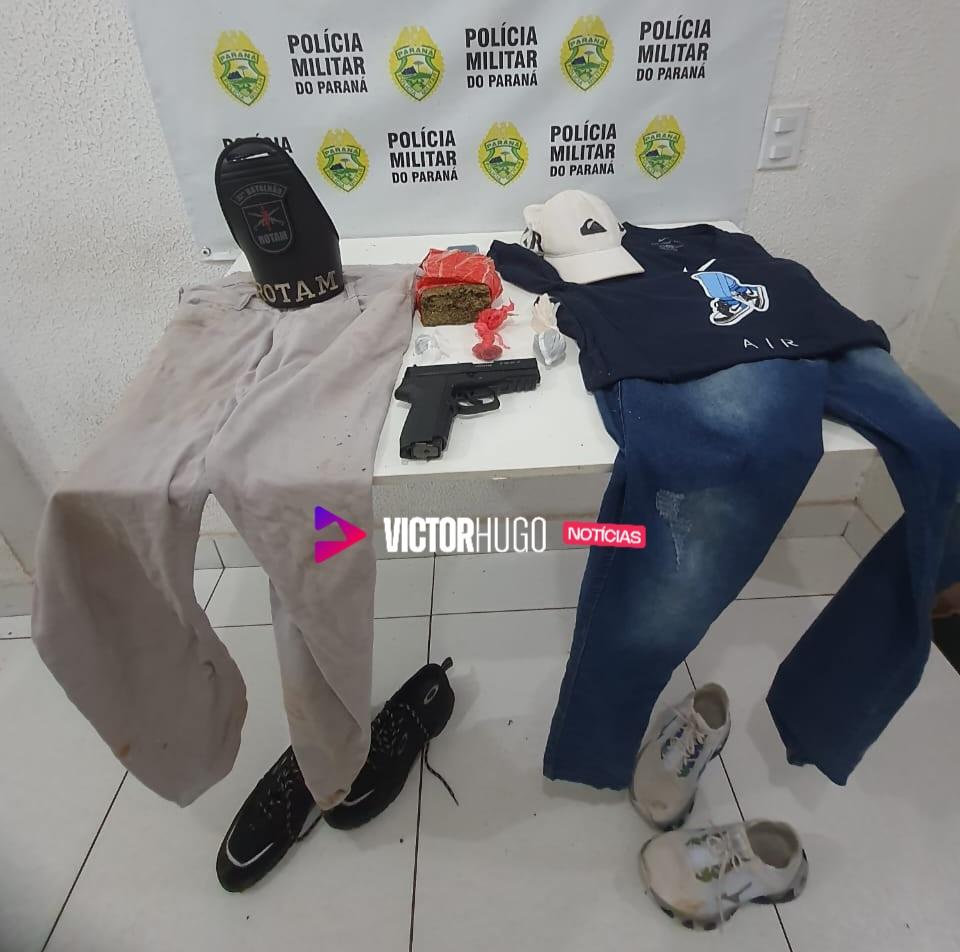 Adolescentes são apreendidos pela ROTAM após roubo de veículo em Maringá