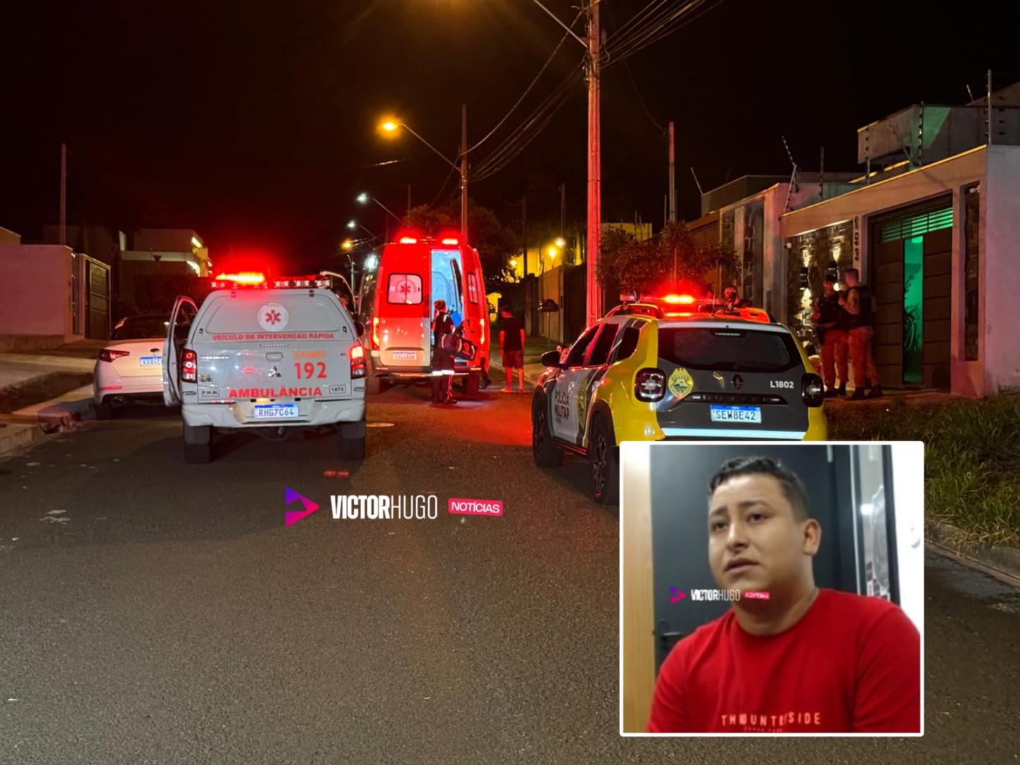 Homem é morto com mais de 50 tiros durante festa de aniversário em Maringá