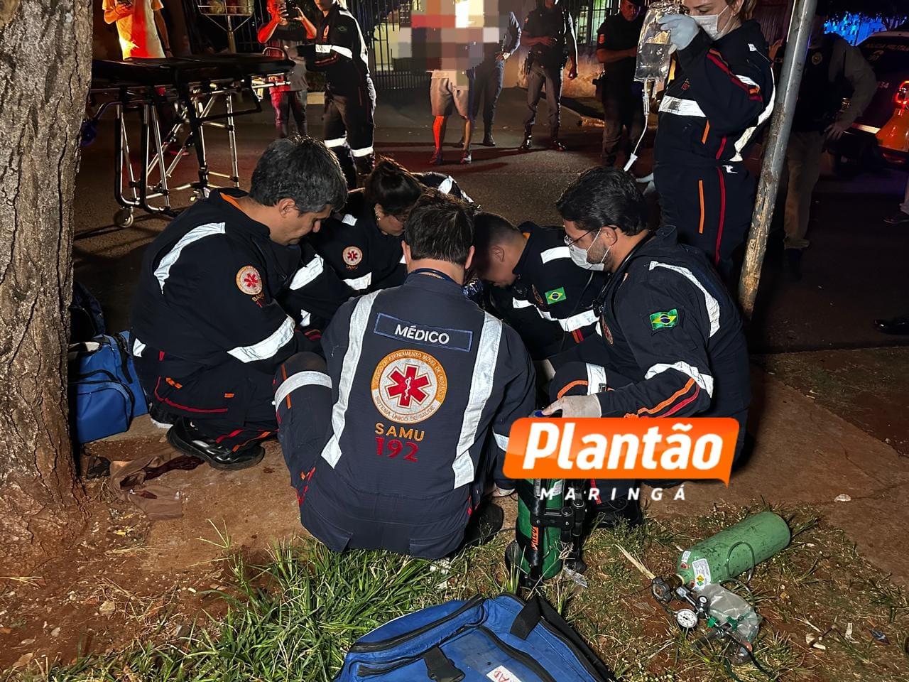 Homem é baleado por engano ao chegar na casa da namorada em Maringá