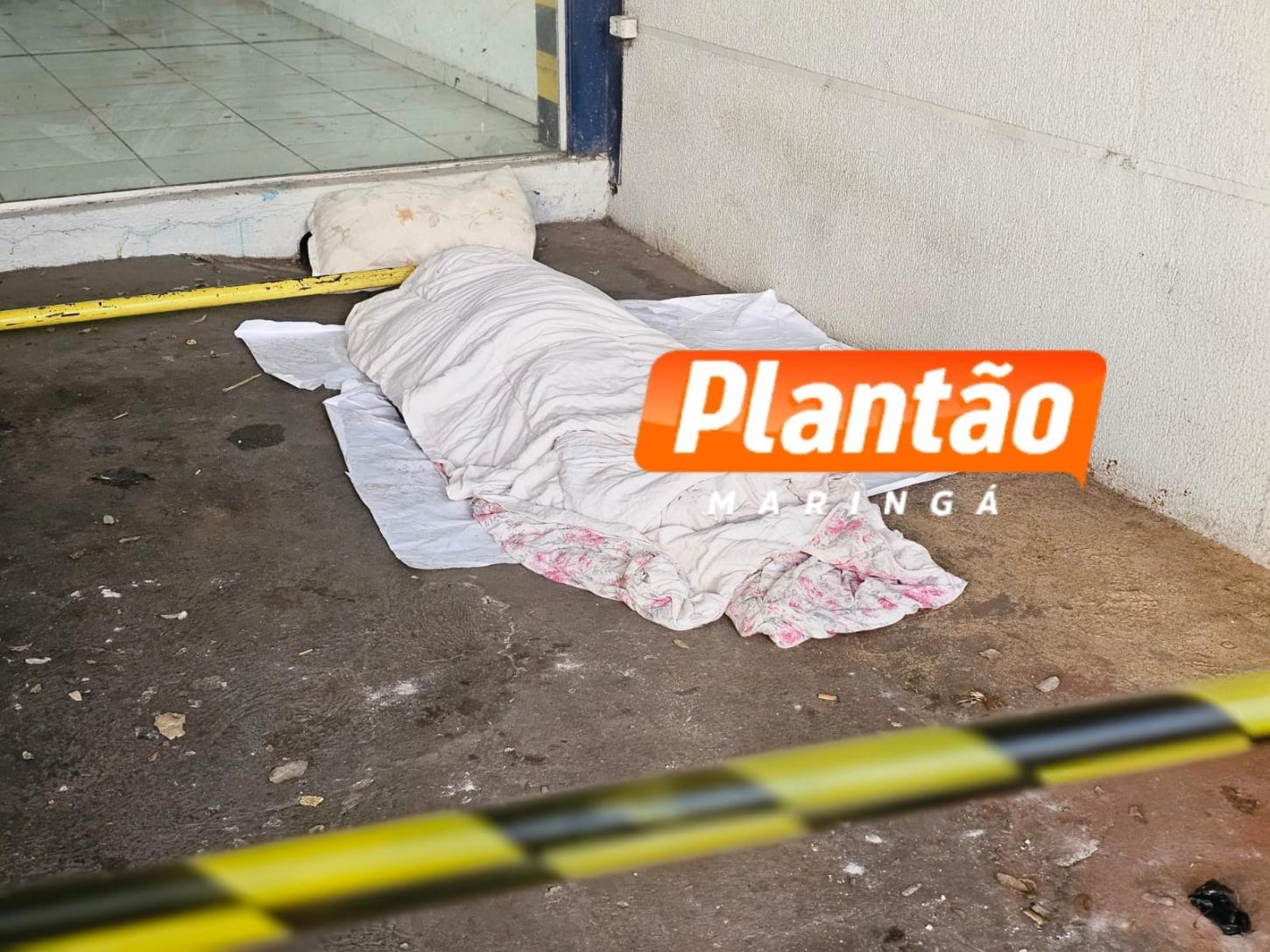 Cadeirante em situação de rua é encontrado morto no centro de Maringá