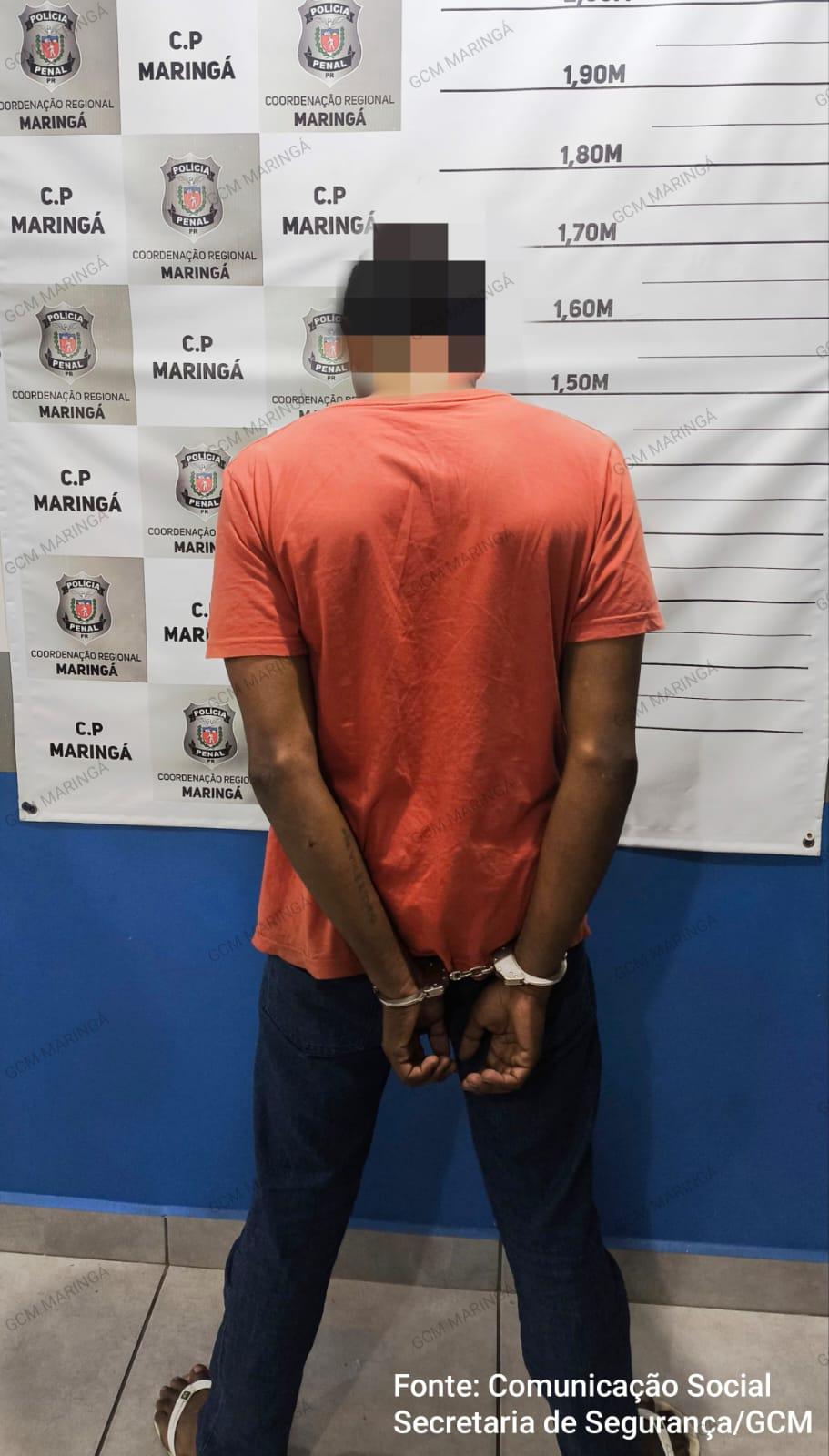 Guarda Civil Municipal de Maringá prende foragido da Justiça do Maranhão condenado por homicídio