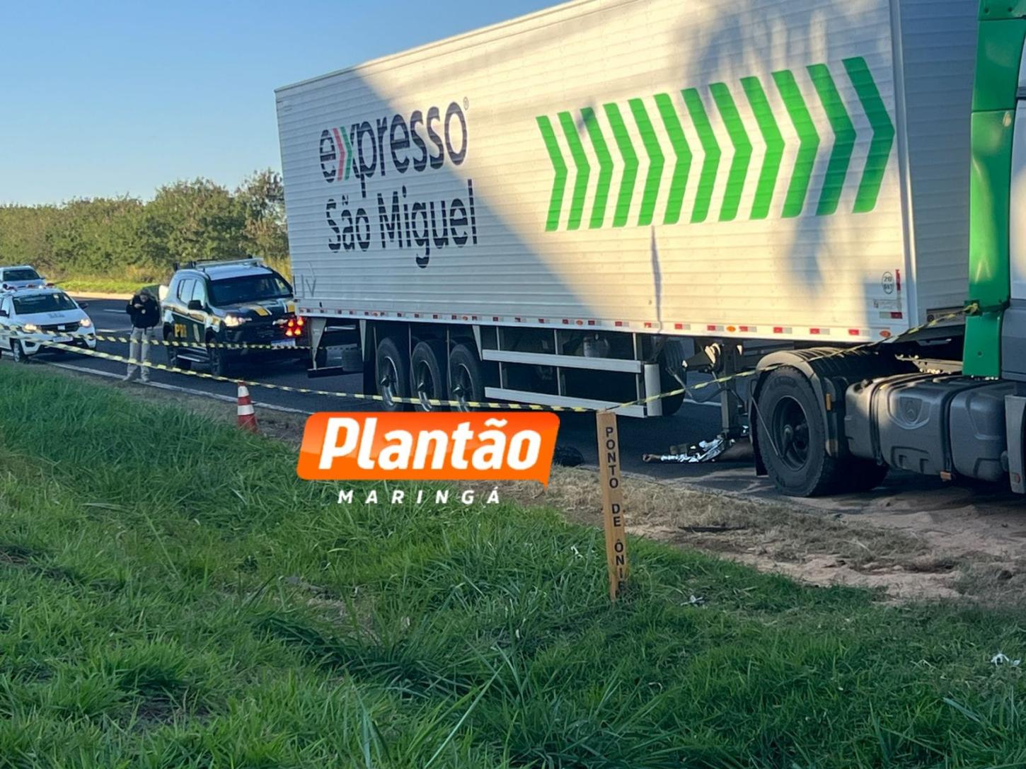 Motociclista morre após ser arrastado por 16 km de Mandaguari a Marialva