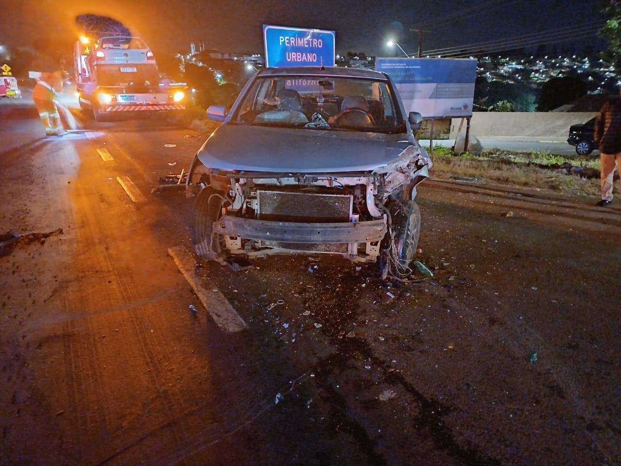 PRF atende grave sinistro de trânsito em Califórnia