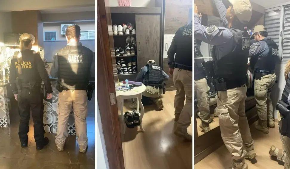 Gaeco investiga policial militar por apoio a organização criminosa em Santa Fé e Maringá