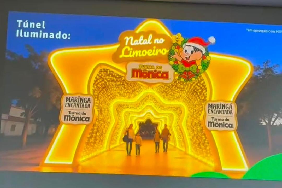 Maringá Encantada 2026 terá atração da Turma da Mônica