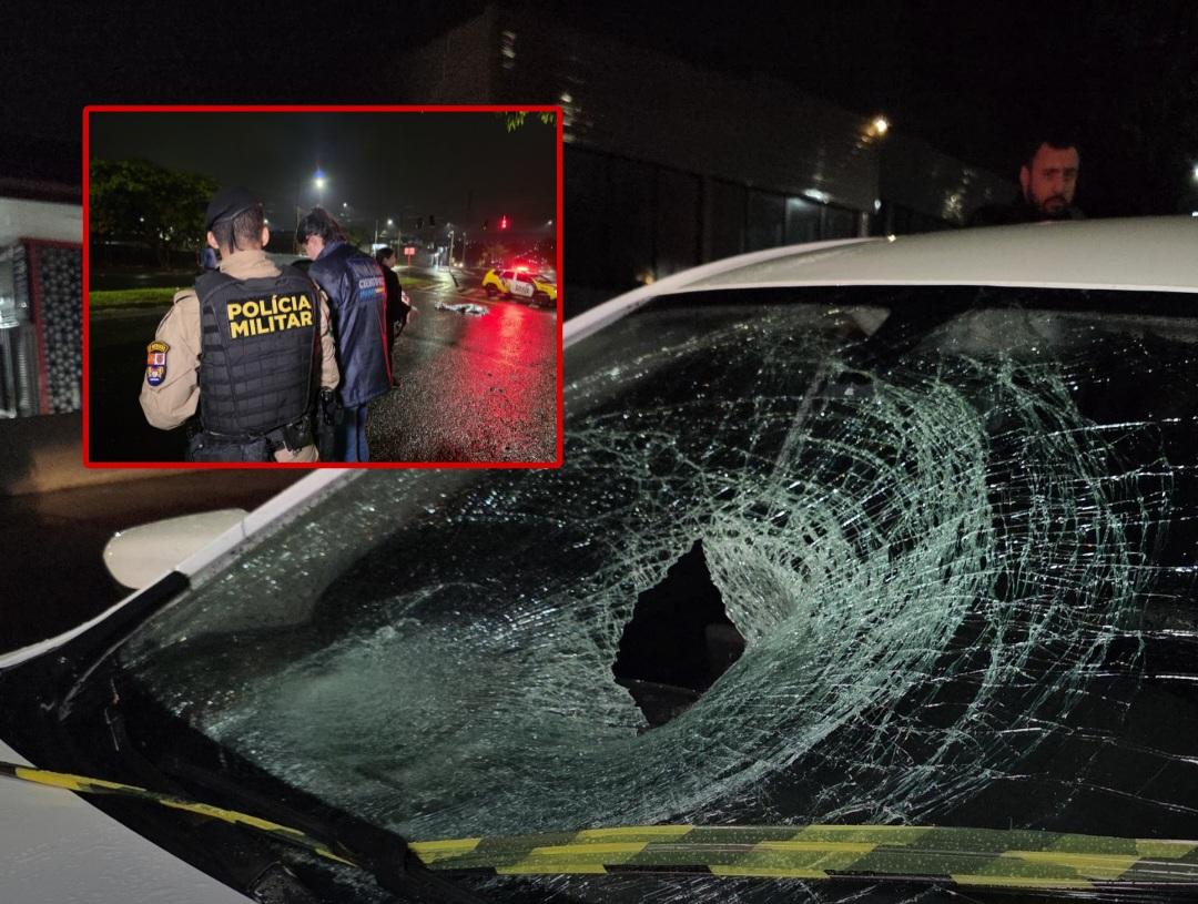 Pedestre morre após ser atropelado ao tentar atravessar avenida em Maringá